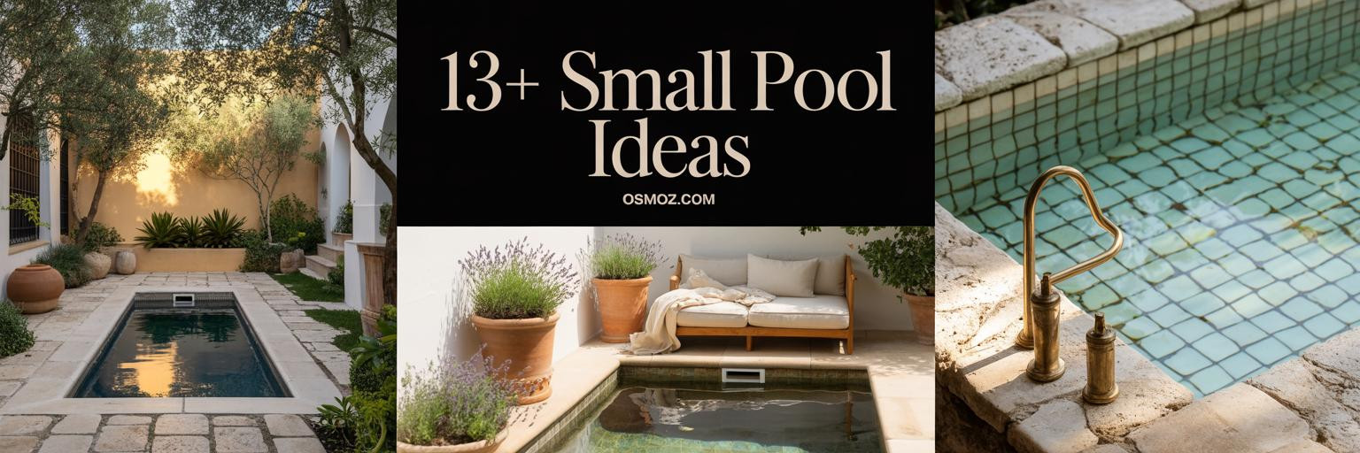 13+ Small Backyard Pool Ideas That Don't Look Cheap