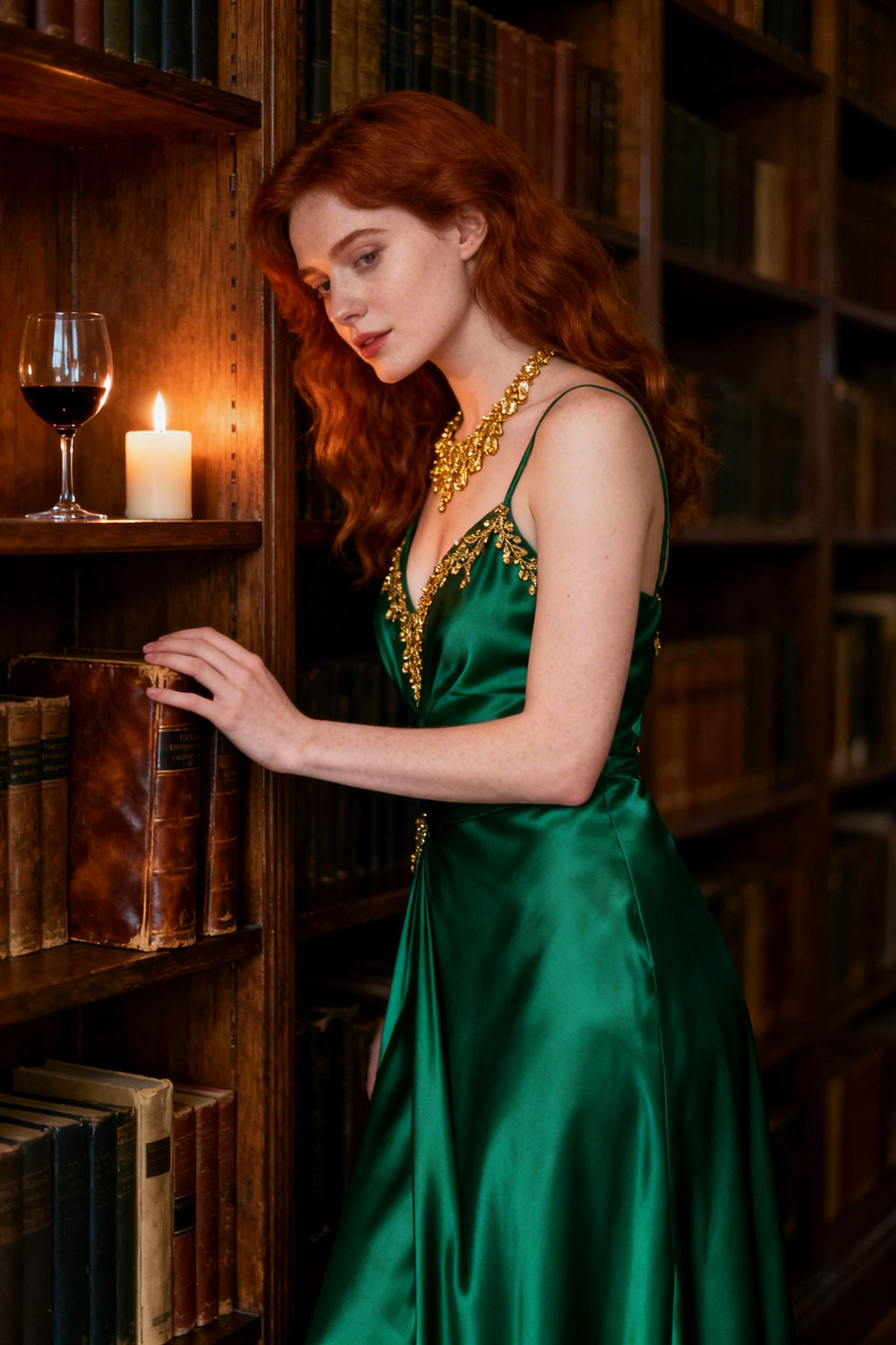 Fancy Birthday Outfits - emerald silk gold beading