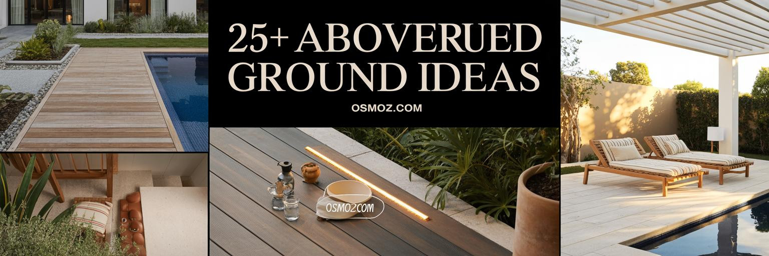 25+ Above Ground Pool Ideas That Don't Look Cheap