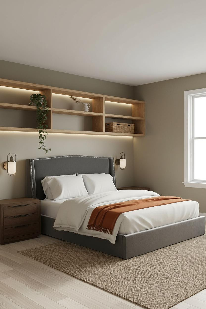 Dark Gray Bed Frame Scandi Bedroom Ideas