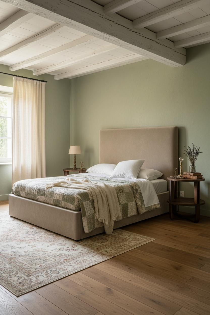 Antique Farmhouse Bedroom Vintage Master Decor