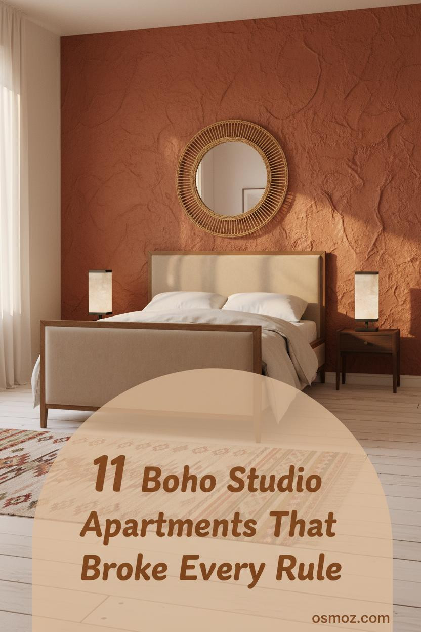 11+ Boho Studio Apartment Ideas That Feel Collected, Not Cluttered