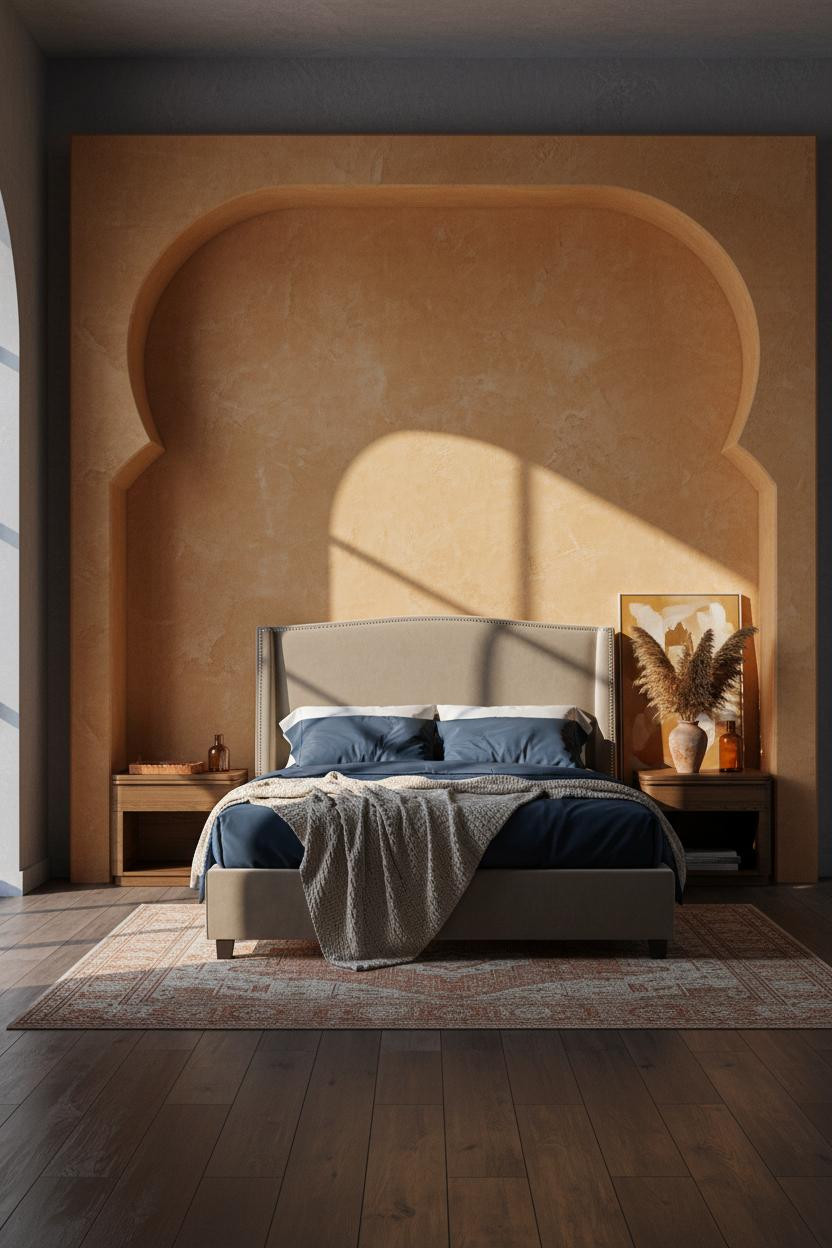 Luxury Boho Bedroom Moroccan Niche