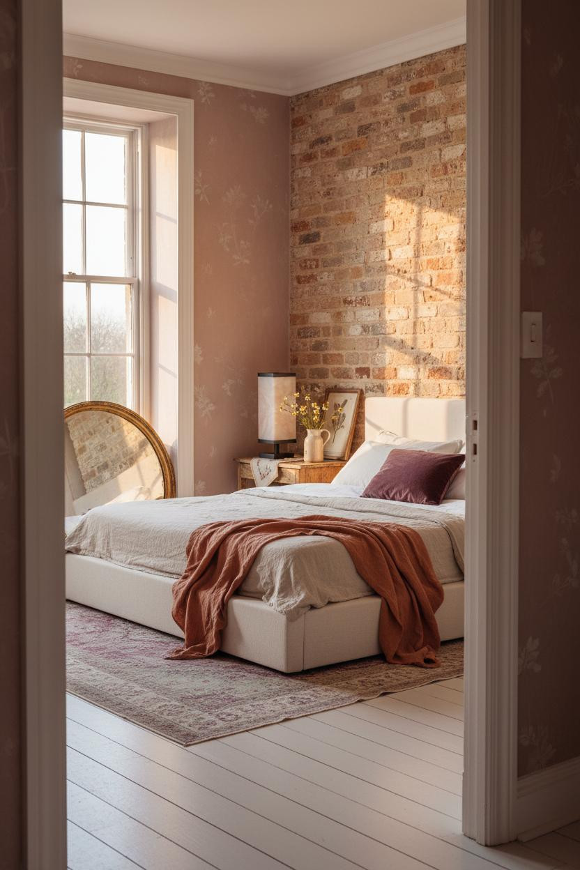 Cottagecore Bedroom Vintage Fairycore Brick