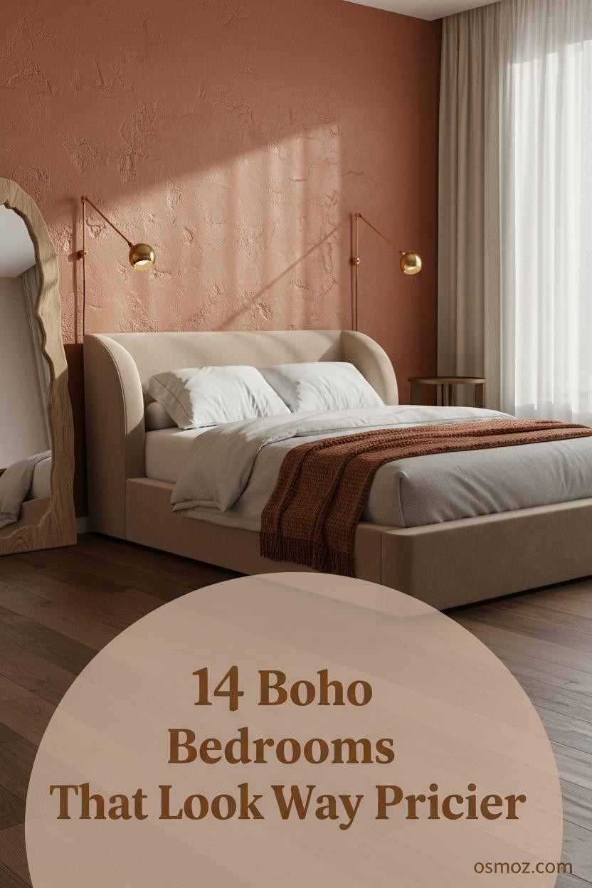 14+ Luxury Boho Bedrooms That Feel Collected Rather Than Decorated
