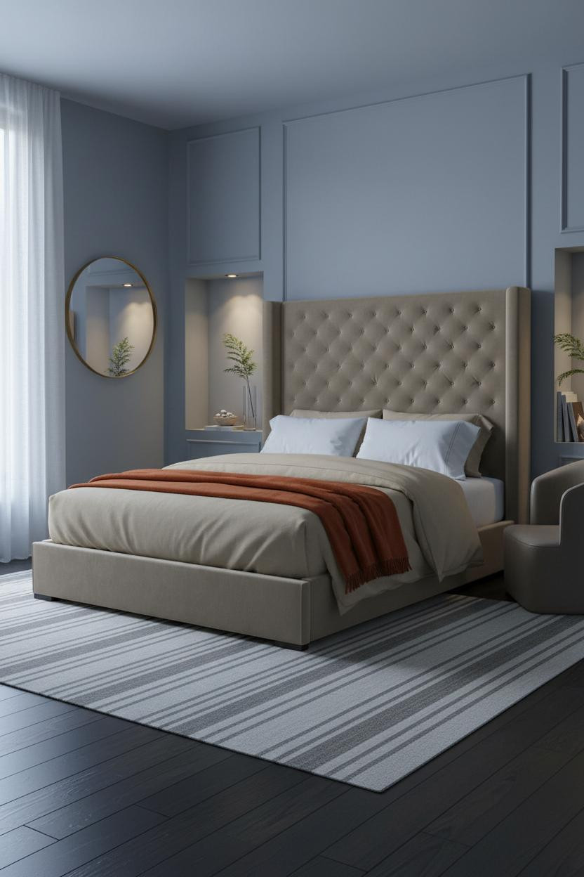 Couple Bedroom Ideas Small Rooms Blue