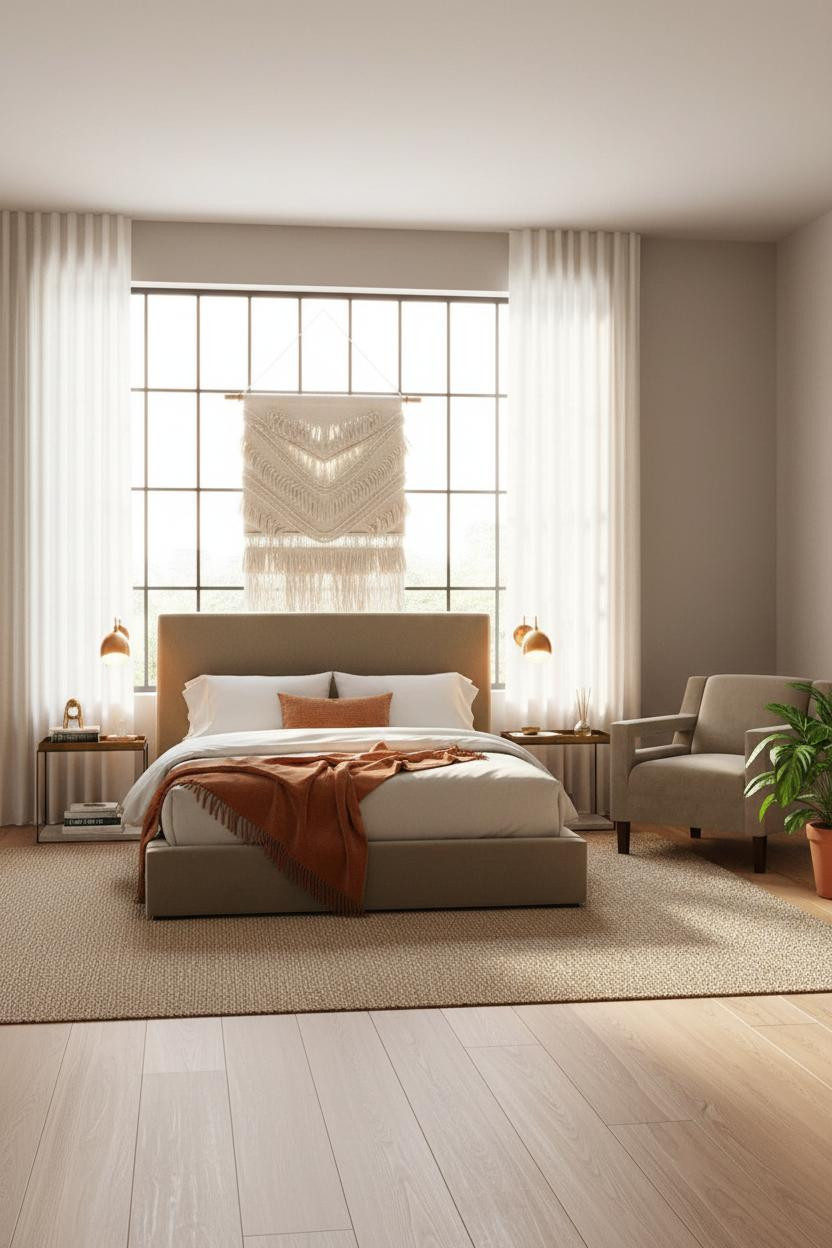 Couple Bedroom Ideas Small Rooms Taupe
