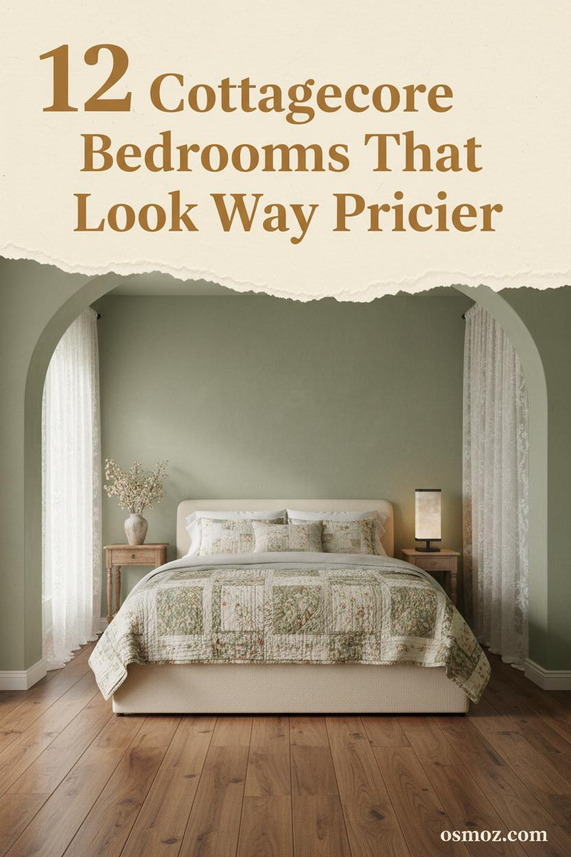 12+ Cottagecore Bedrooms That Feel Collected Rather Than Decorated