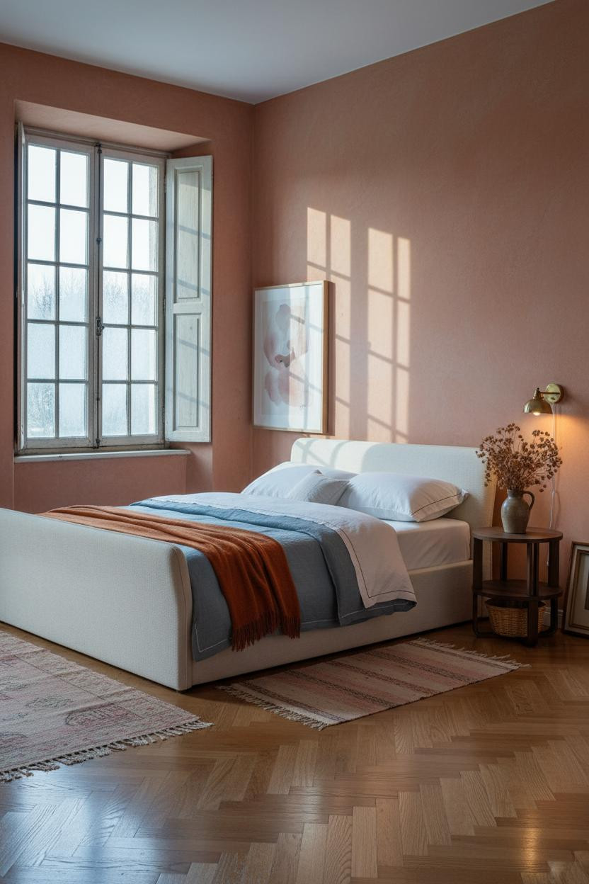 Cottagecore Bedroom Vintage Terracotta Aesthetic