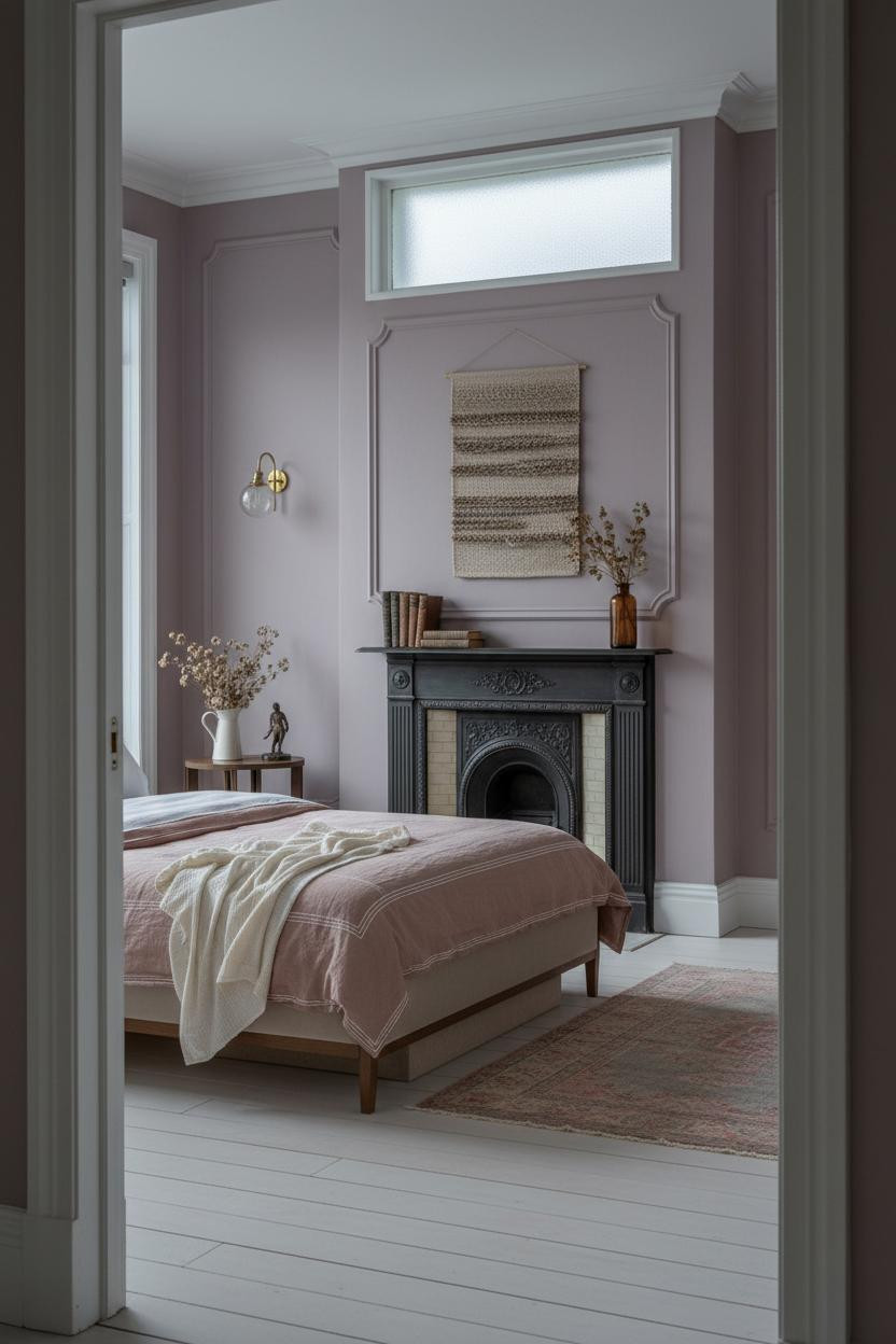 Cottagecore Bedroom Grandmacore Fireplace