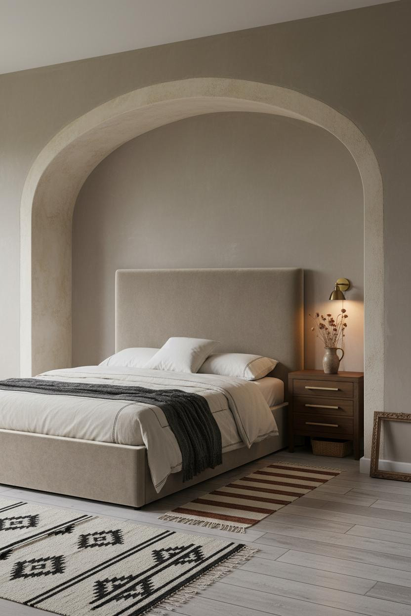 Cottagecore Bedroom Grandmacore Arched Alcove