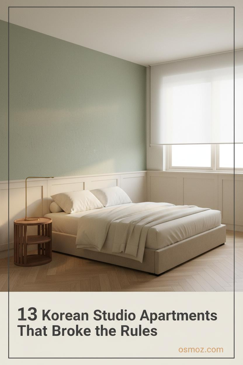 This Korean Studio Apartment Somehow Makes One Room Feel Like Enough (13+ Setups)