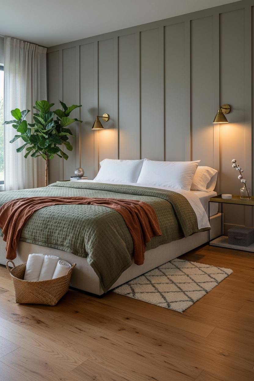 Small Guest Room Day Bed Board Batten