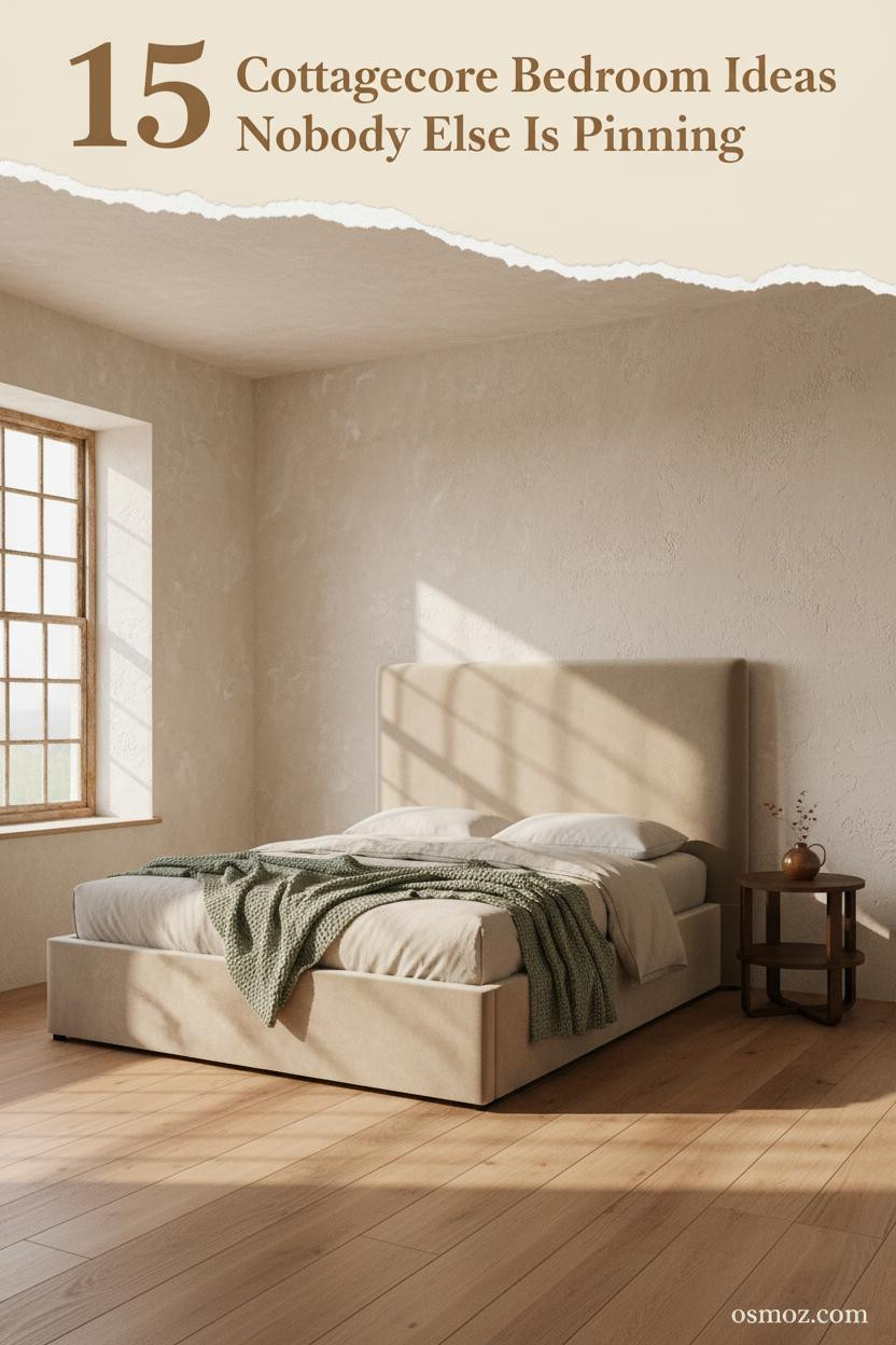 15+ Cottagecore Bedroom Ideas That Feel Collected, Not Decorated