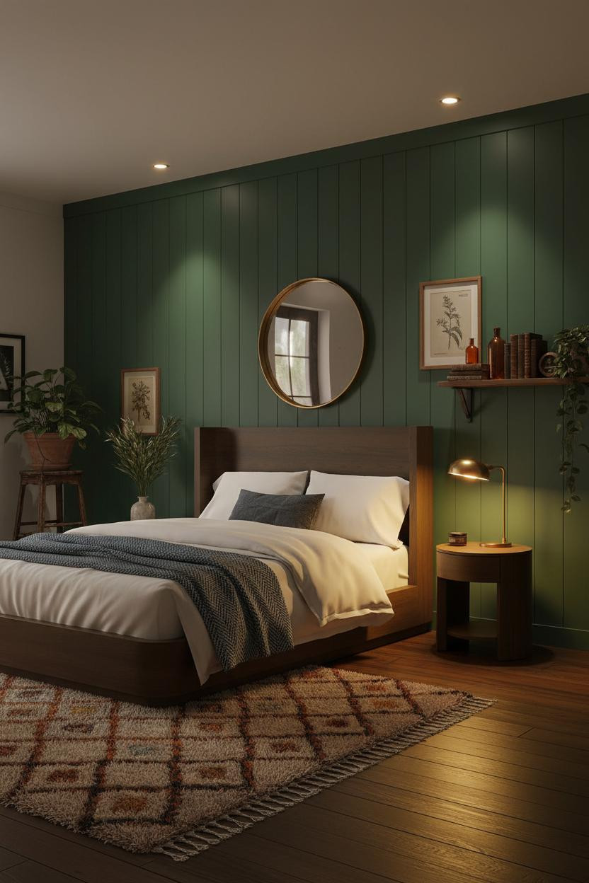 70s Bedroom Retro Maximalist Decor