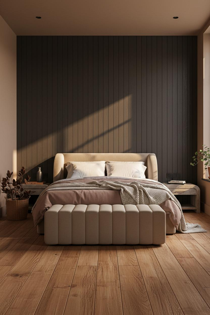 Moody Guest Bedroom Dark Green and Earthy Design Inspiration