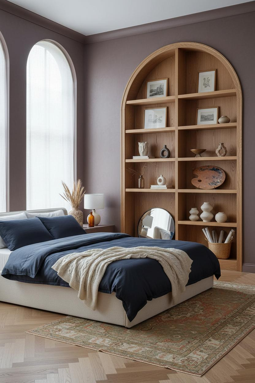 Artsy Bedroom Vintage Aesthetic Warm Mediterranean Vibes