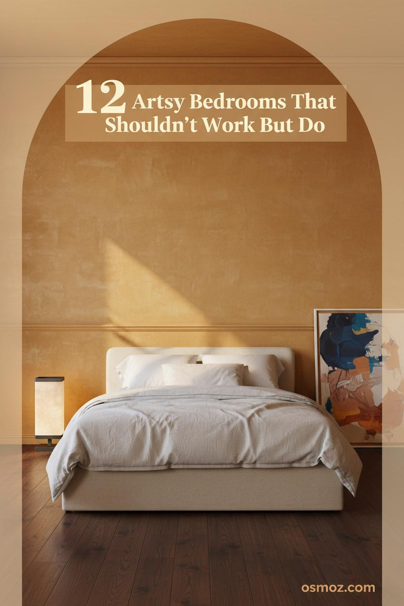 12+ Artsy Bedroom Ideas That Feel Collected Rather Than Decorated