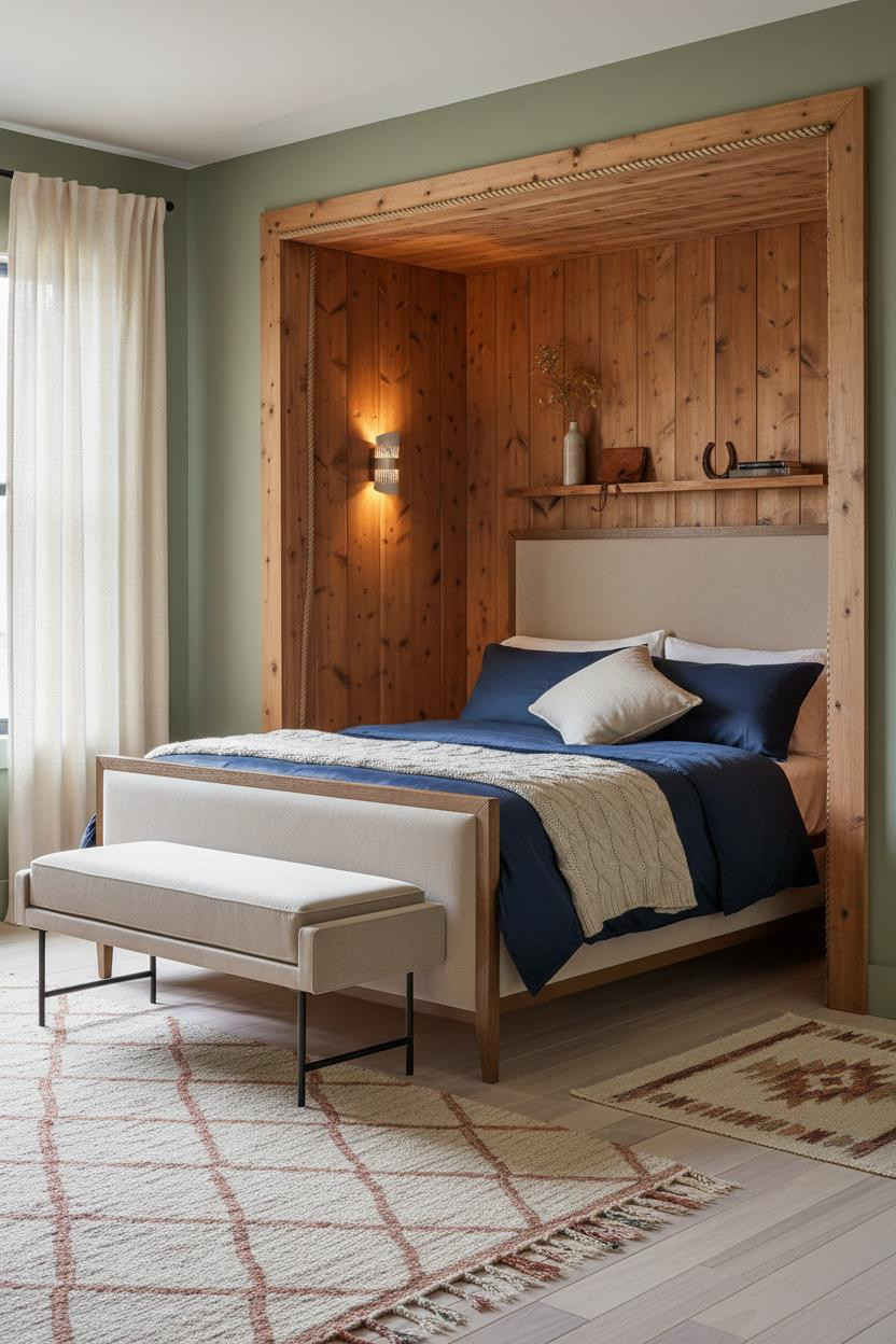 Western Bedroom Teens Cedar Alcove Sage