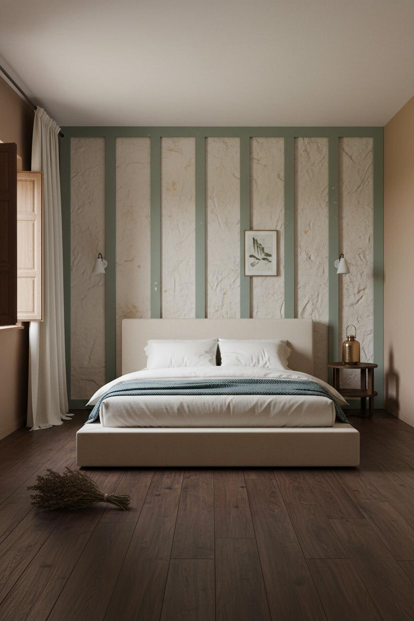 Spanish Mediterranean Bedroom Hacienda Sage Batten