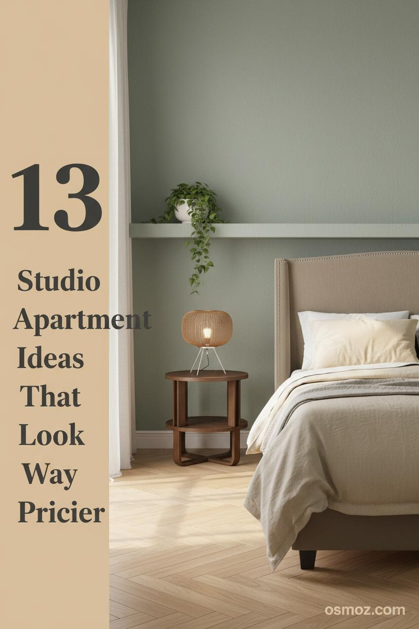 13+ Studio Apartment Ideas That Actually Make Small Feel Intentional