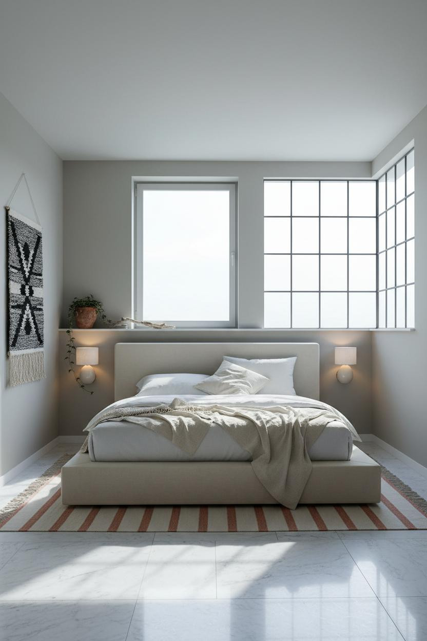 Coastal Teen Bedroom Beachy Aesthetic Marble
