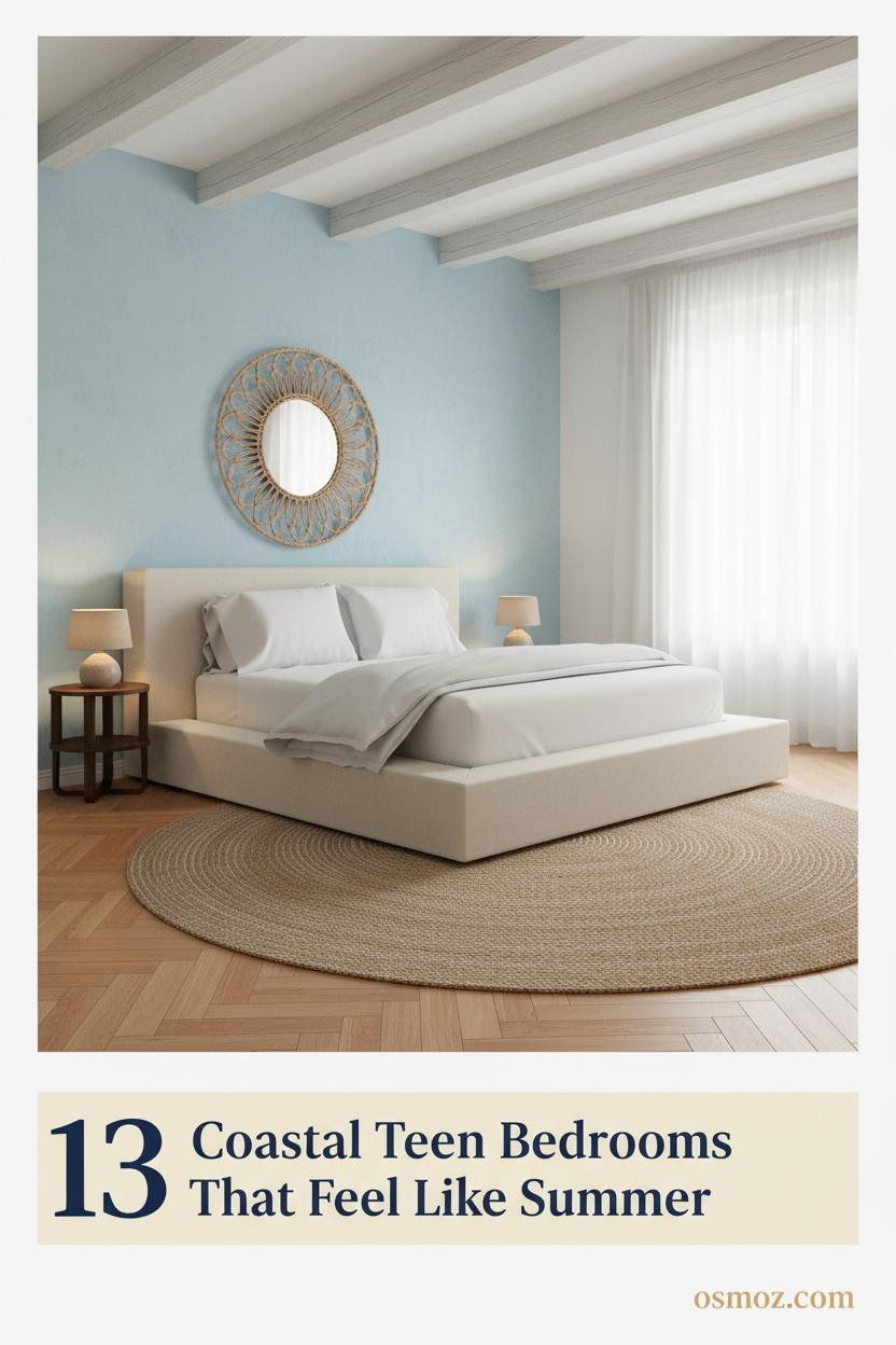 13+ Coastal Teen Bedrooms That Actually Feel Like Summer