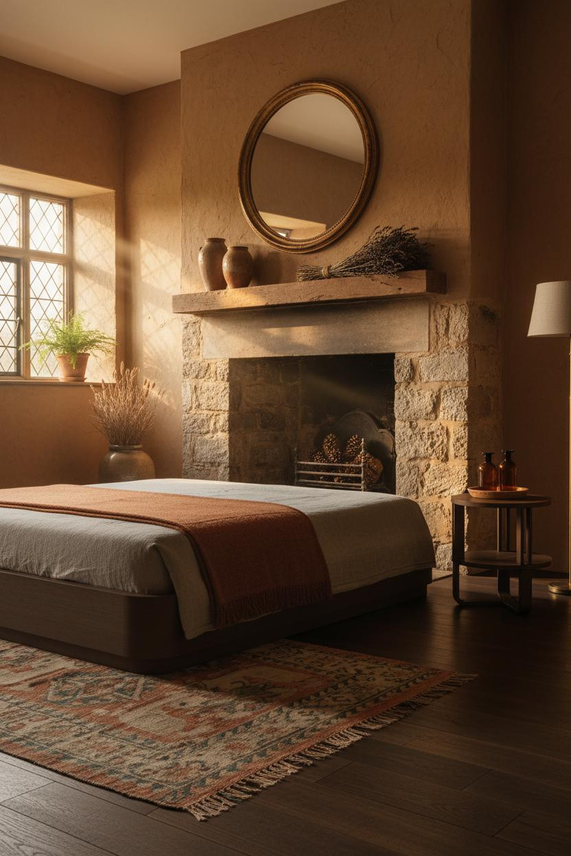 Country Cottage Bedroom English Farmhouse