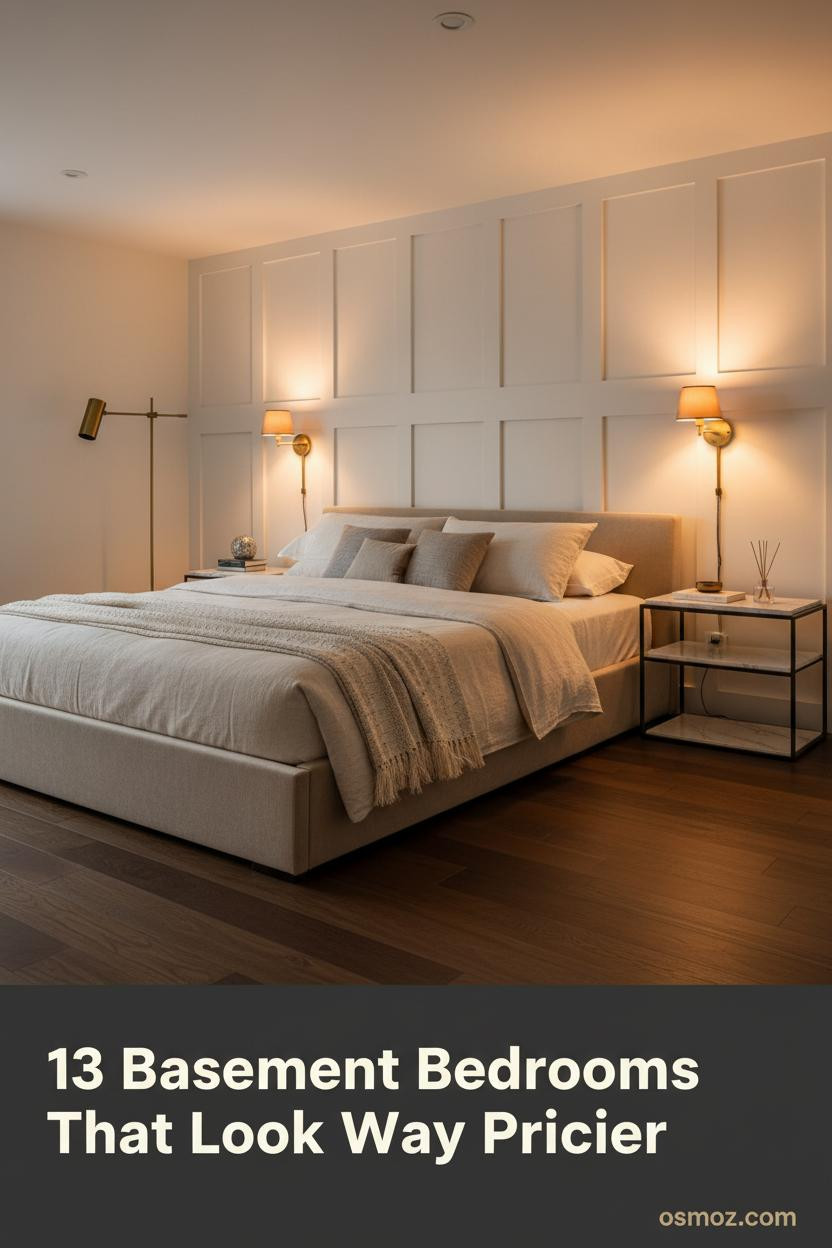 13+ Cozy Basement Bedrooms That Actually Feel Like the Best Room in the House