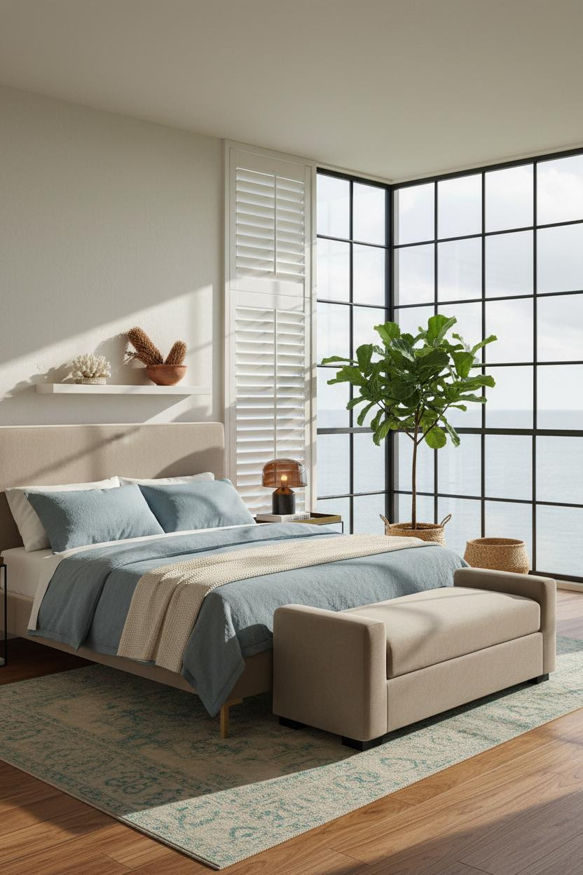 Nautical Bedroom Caribbean Coastal Design