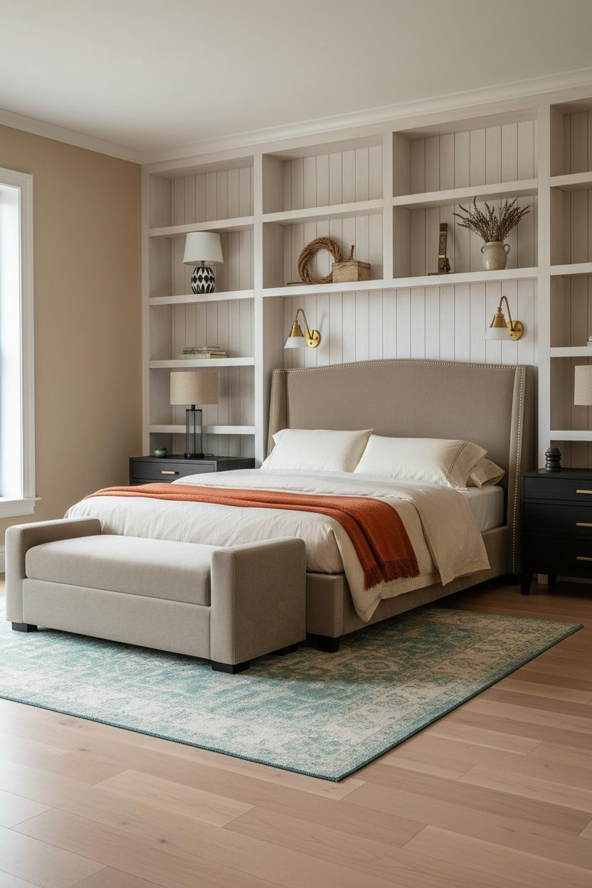 Nautical Bedroom Boho Coastal Lakehouse