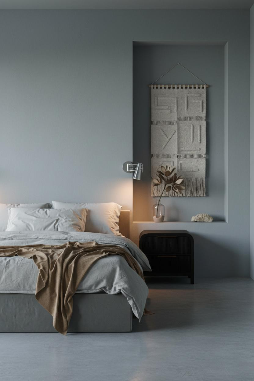 Minimalist Bedroom Niche Ceramic Vessel