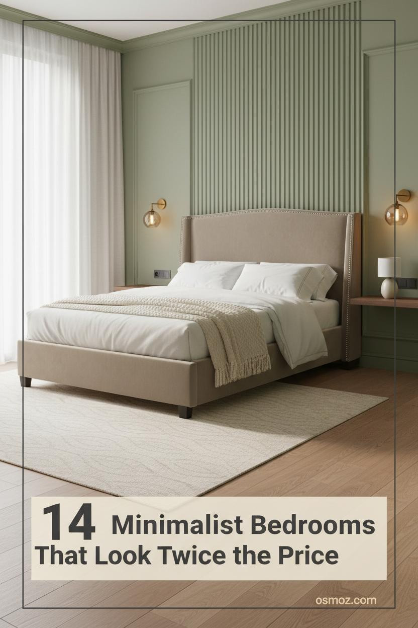 14+ Minimalist Bedrooms That Feel Calm Without Trying Too Hard