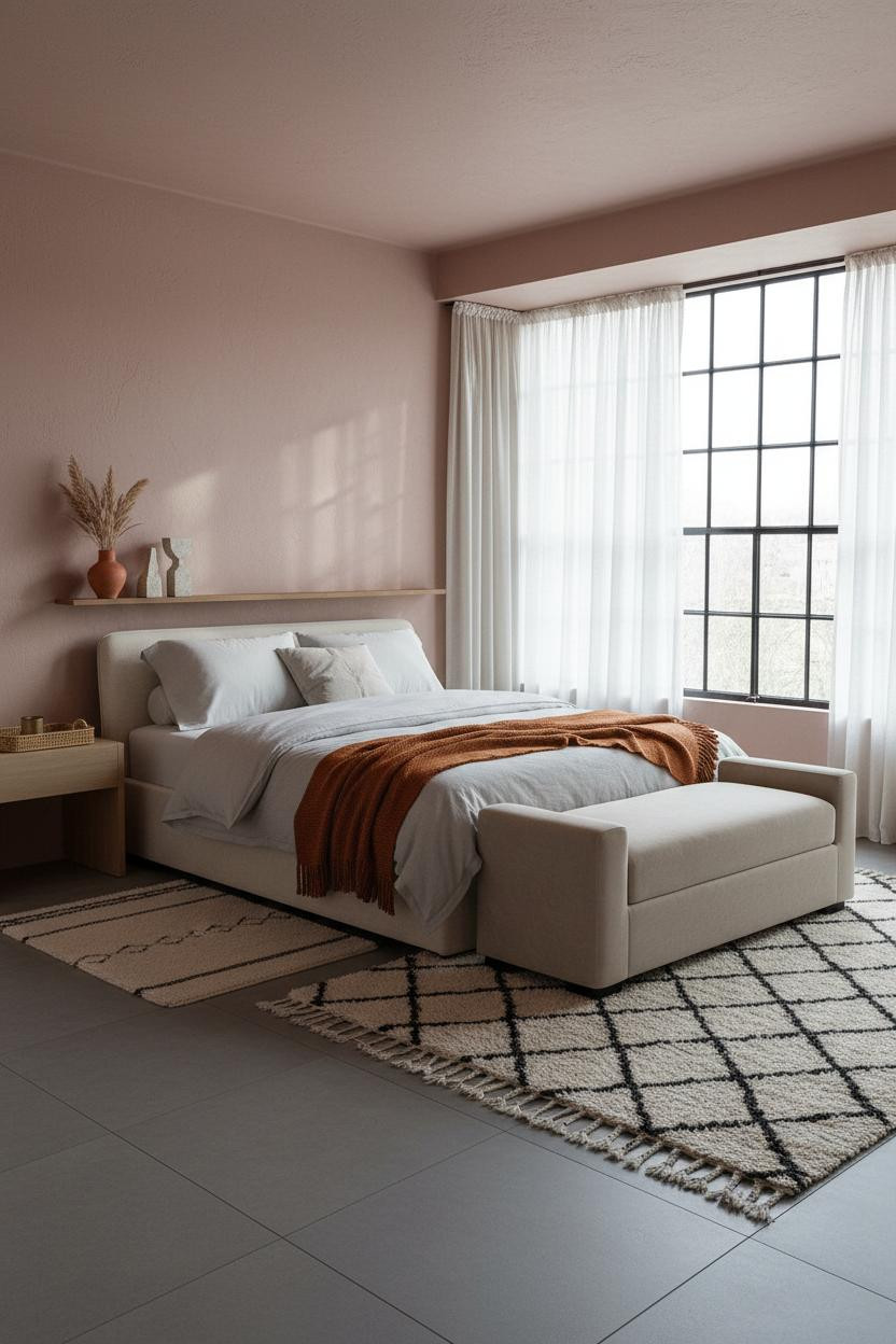 Romantic Scandi Bedroom Couples Design