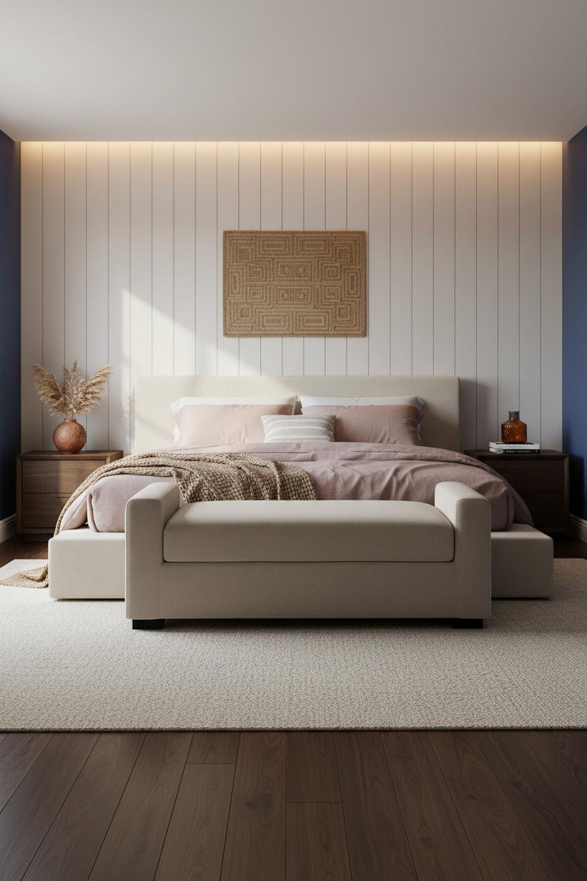 Romantic Farmhouse Bedroom Couples Design