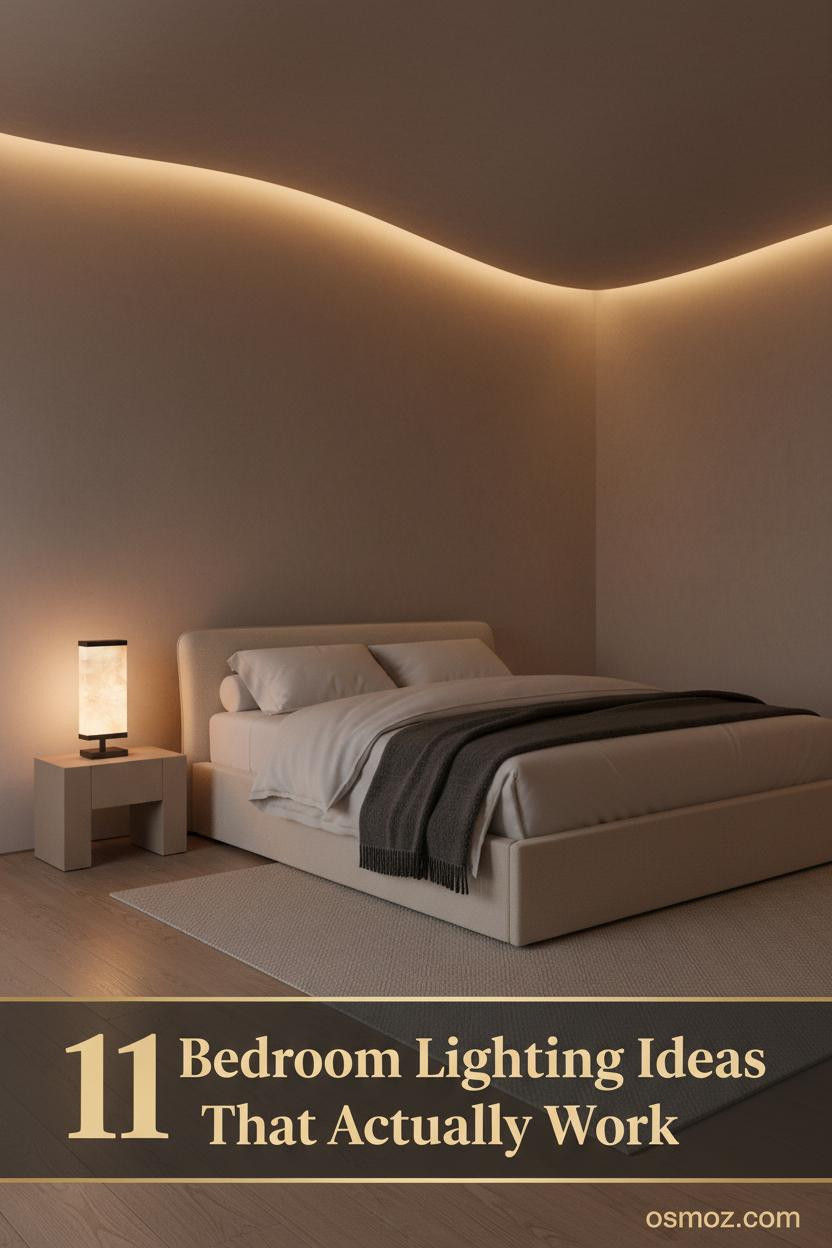 11+ Bedroom Lighting Ideas That Make the Whole Room Feel Warmer