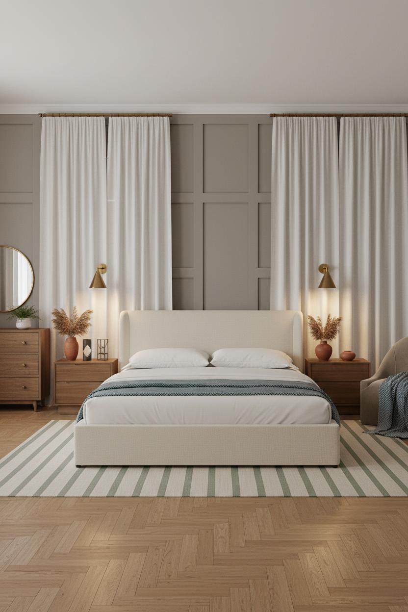 Classic Bedroom Quiet Luxury English Country Style