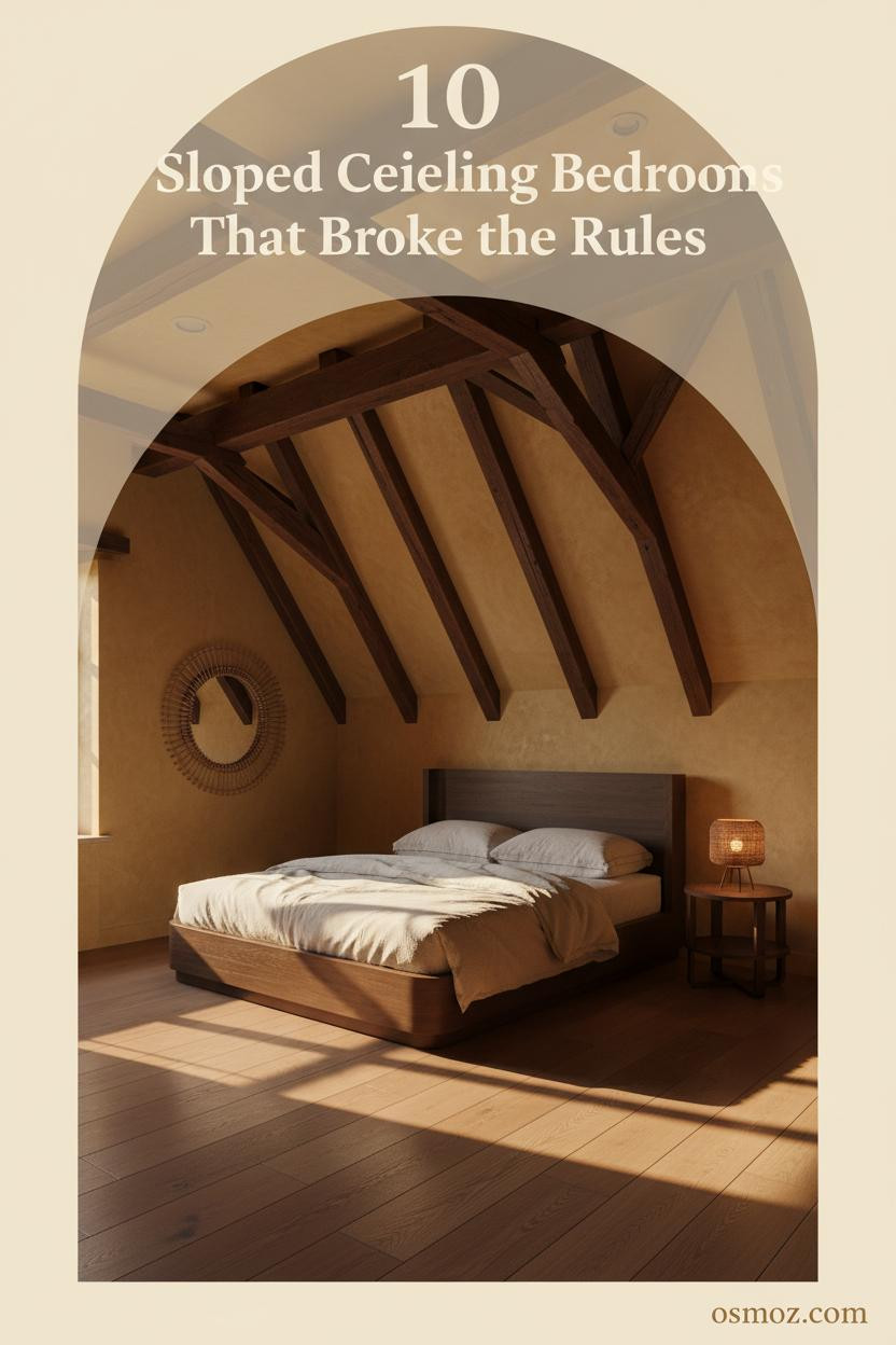 10+ Sloped Ceiling Bedrooms That Actually Make the Angles Work