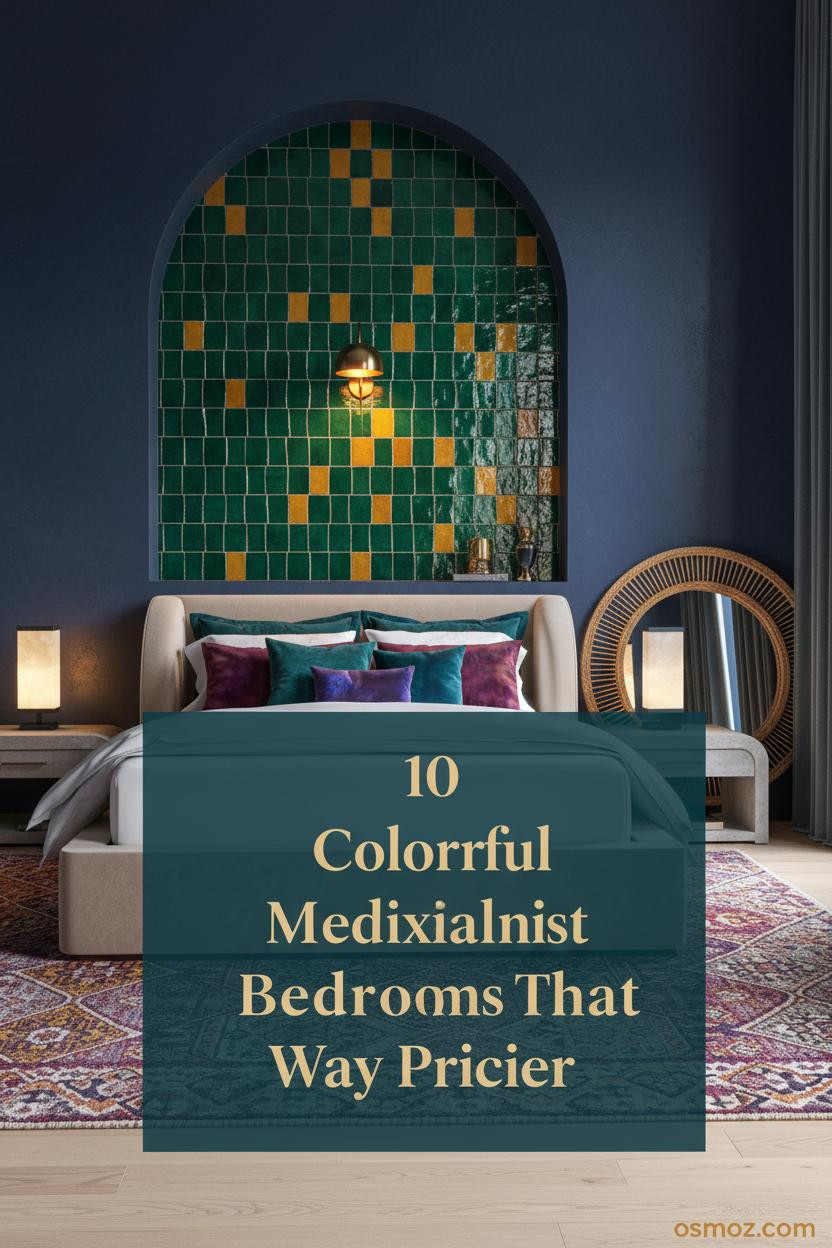 10+ Colorful Maximalist Bedrooms That Somehow Tie Everything Together