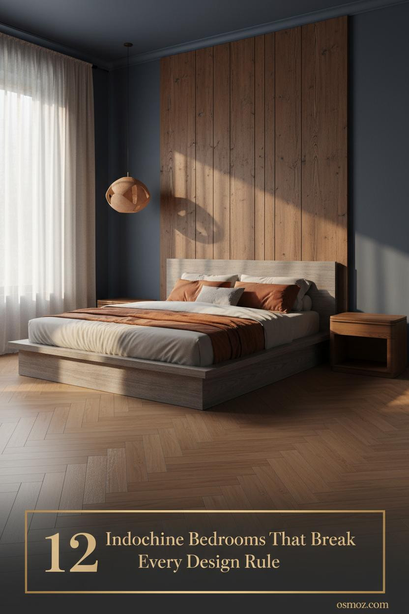 This Indochine Bedroom Somehow Feels Calmer Than Anywhere Else (12+ Looks)