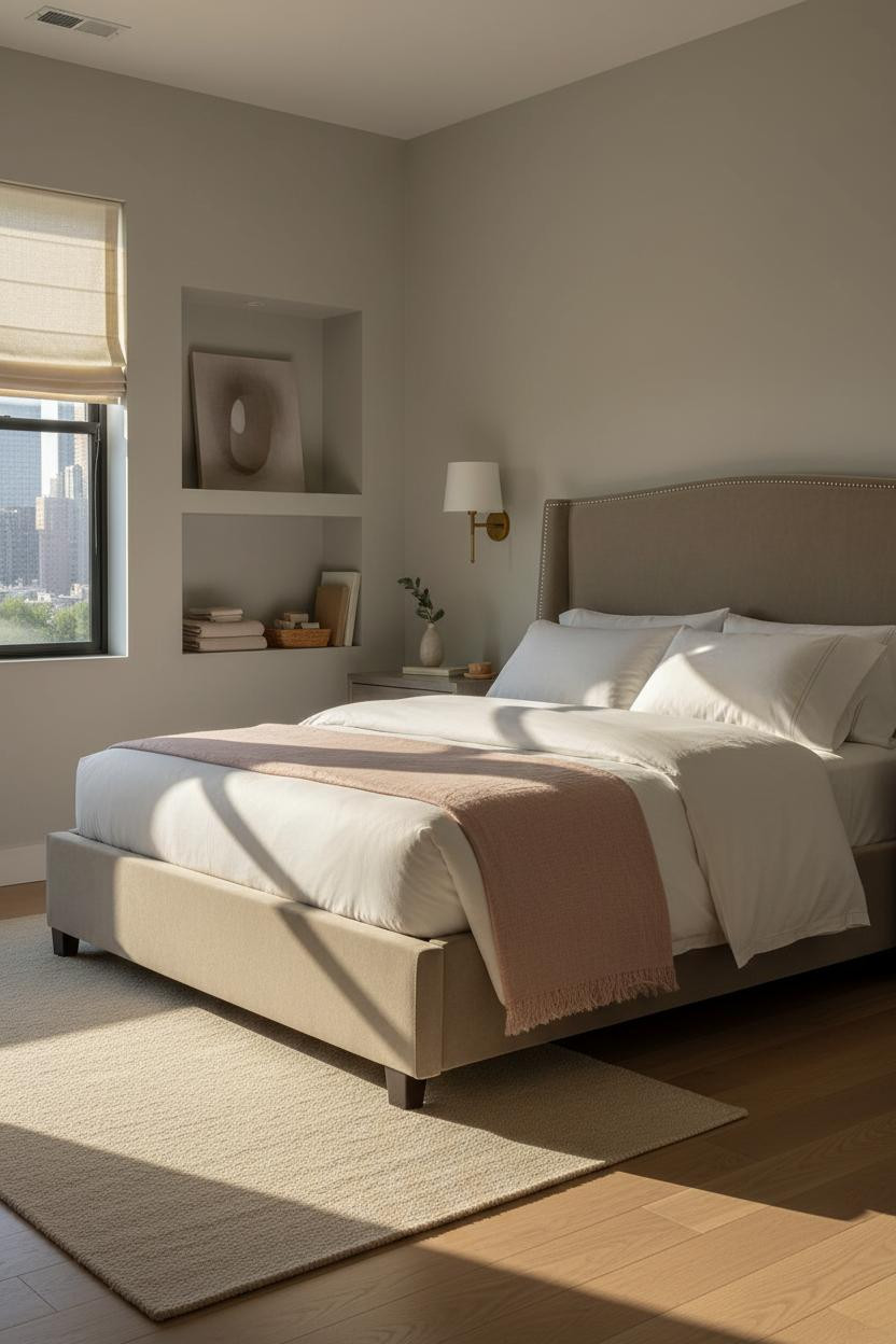 Small Guest Bedroom Daybed Alcove Design