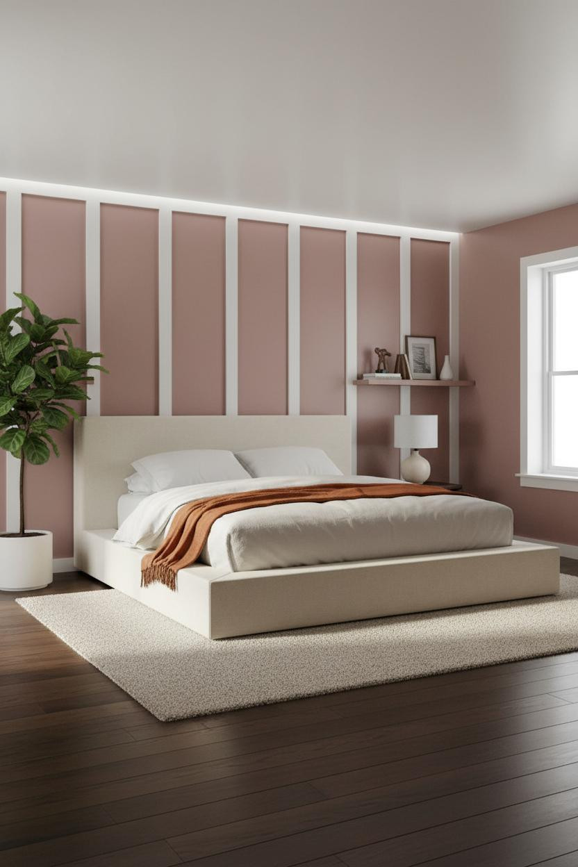 Small Guest Bedroom Japandi Daybed Design