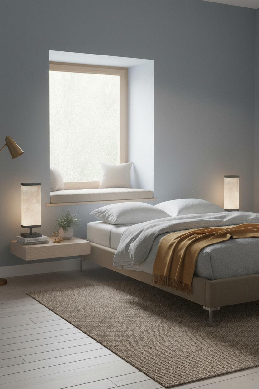 Small Guest Bedroom Daybed Window Seat Nook