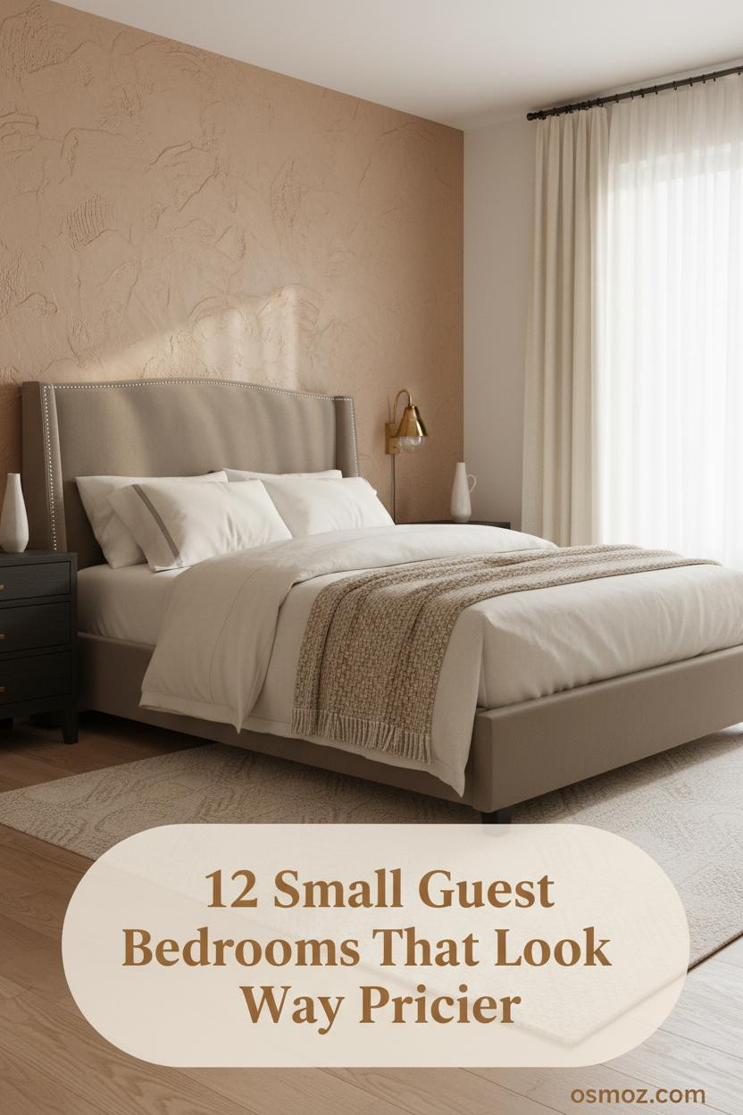 12+ Small Guest Bedroom Ideas That Actually Feel Welcoming