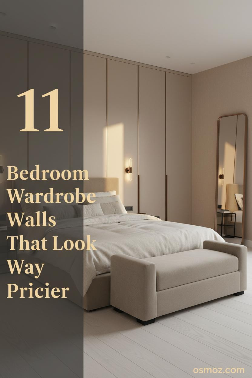 11+ Luxury Wardrobe Designs That Make the Whole Bedroom Feel Intentional