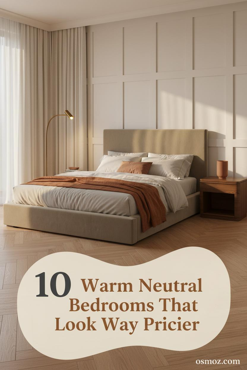 10+ Warm Neutral Bedrooms That Actually Feel Like Rest