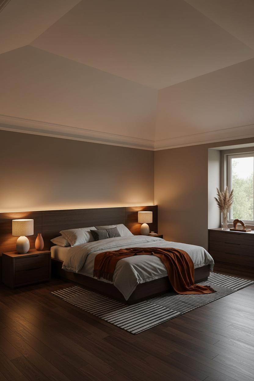 High Ceiling Bedroom Cathedral Ceiling Design