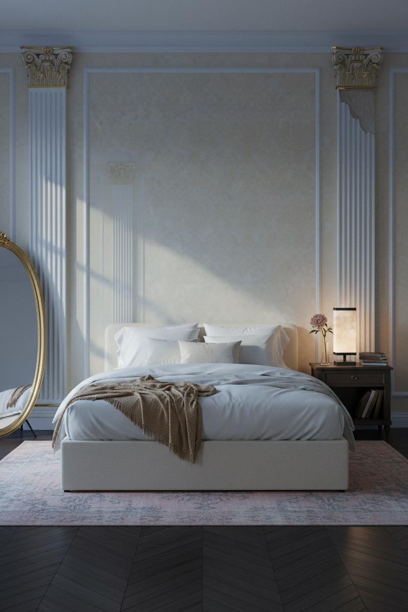 Vintage Princess Bedroom Aesthetic Baroque