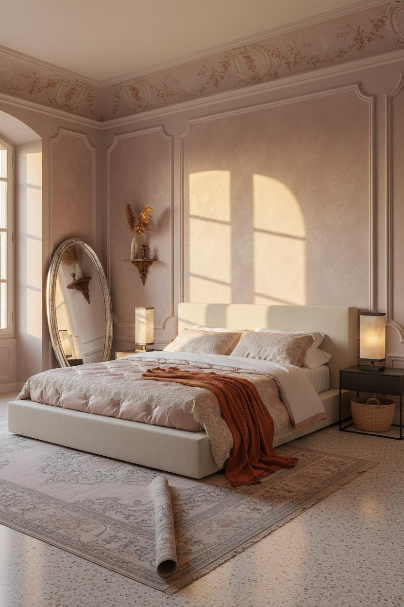 Vintage Princess Bedroom Aesthetic Cornice
