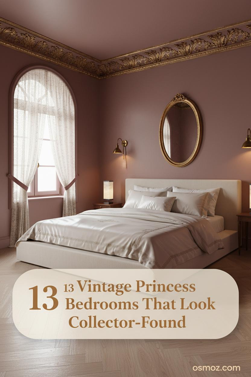 13+ Vintage Princess Bedrooms That Feel Collected Rather Than Costumed